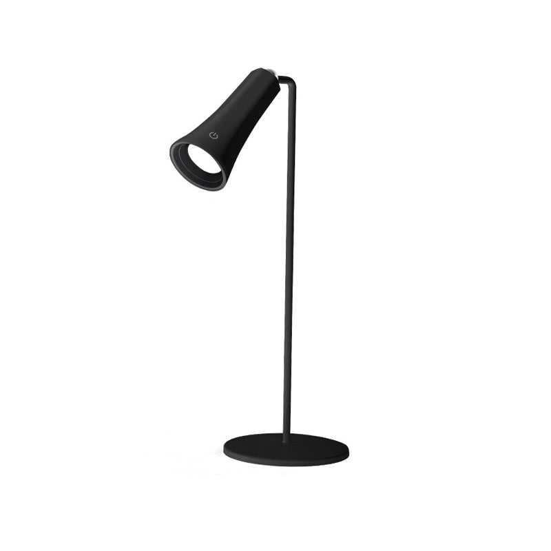 Wireless Rechargeable Desk Lamp LED Adjustable 3 Brightness Eye Protection Sensor Control Bedside Lamp Removable Ambient Light For Office Home Study Room
